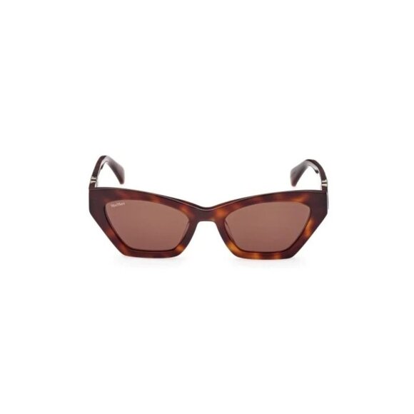 NEW MAX MARA SUNGLASSES MM0057 52E HAVANA WOMEN EYEWEAR